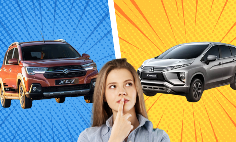 Compare Suzuki XL7 and Mitsubishi Xpander: Which One Should You Choose?