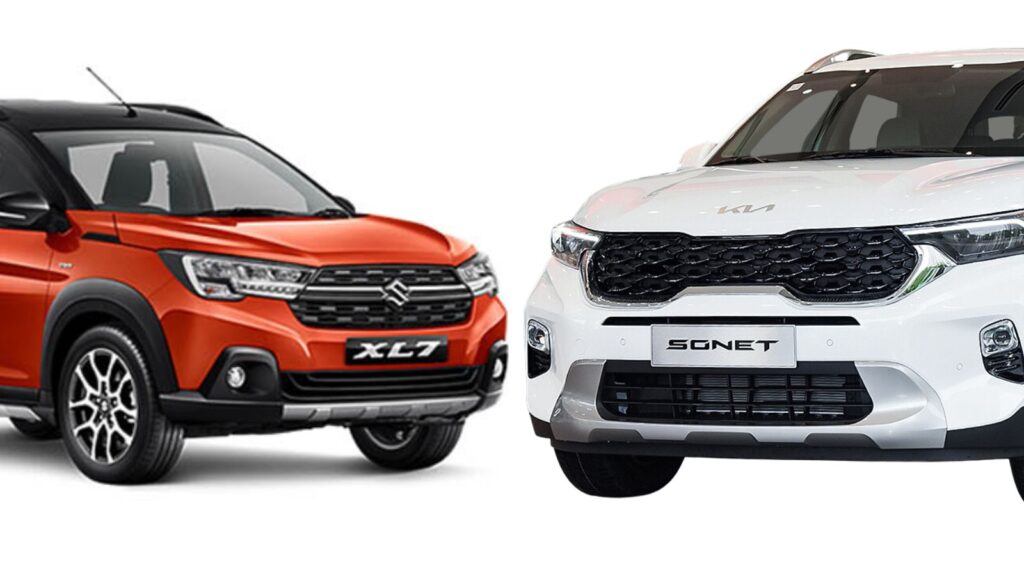 Comparing the Suzuki XL7 and Kia Sonet: A Comprehensive Analysis